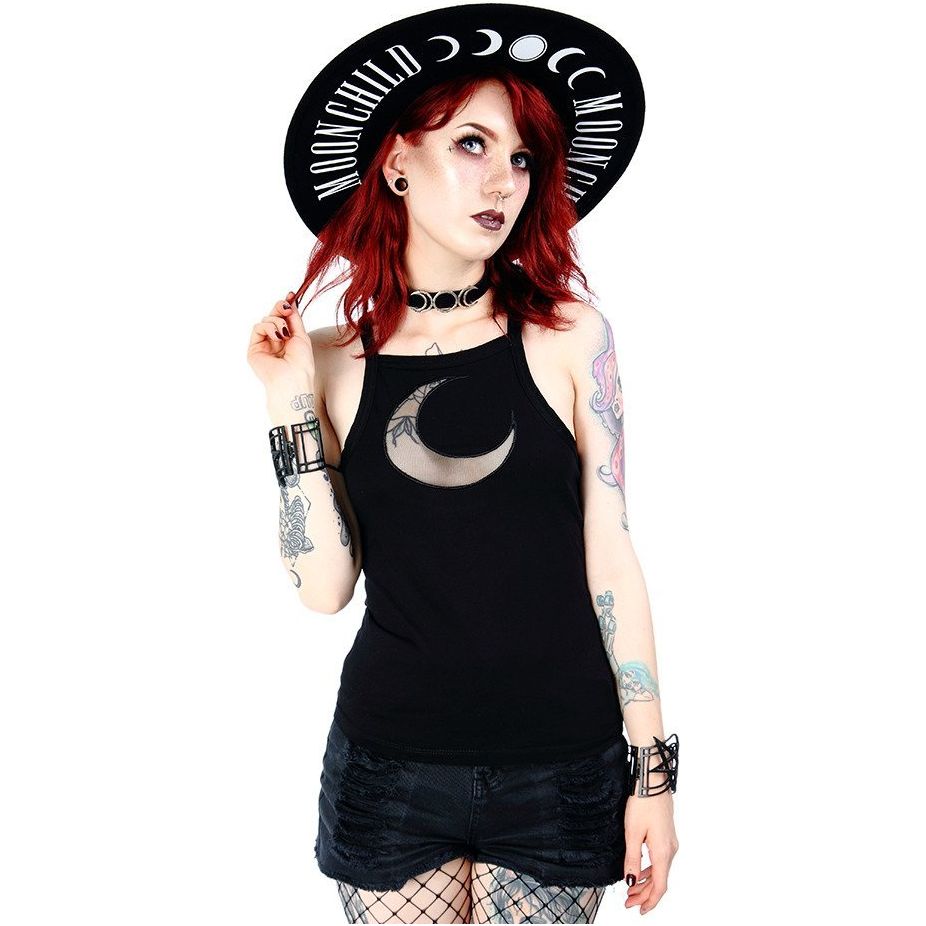 Restyle mesh moon top 