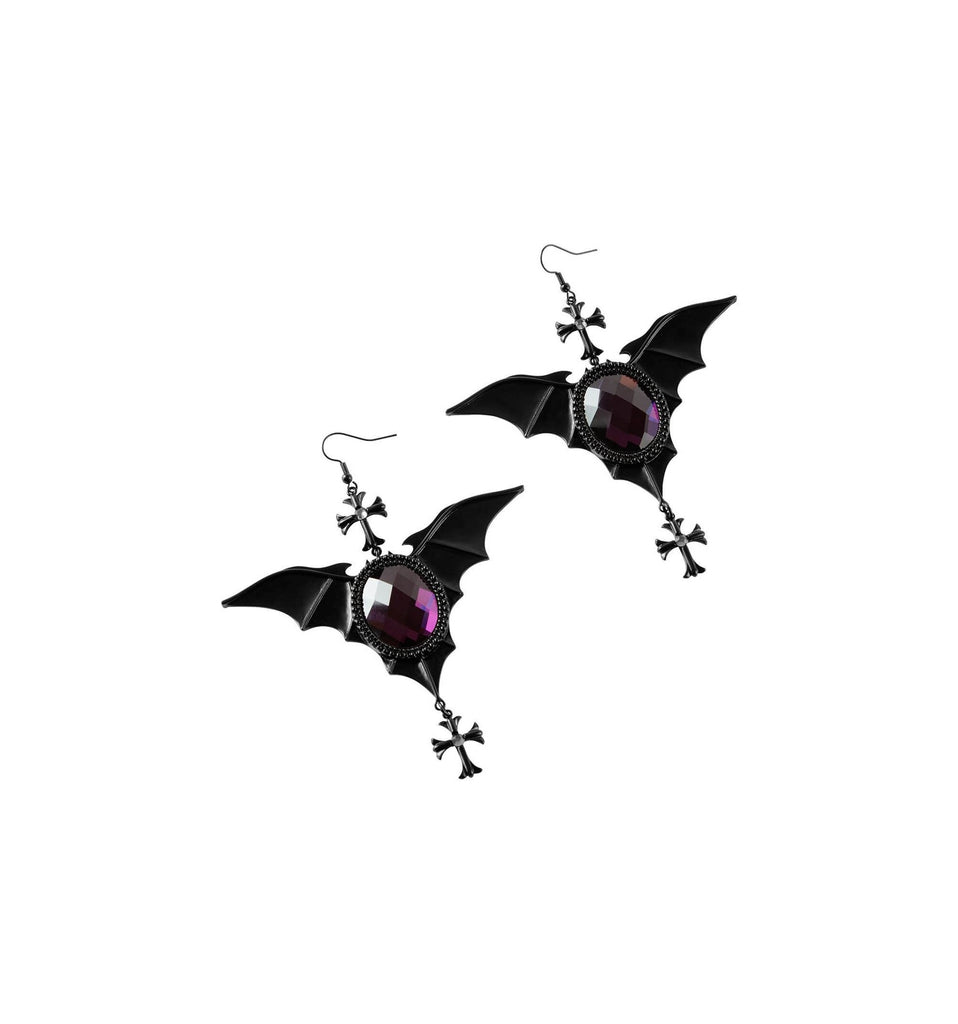 Evil Intentions Earrings | Killstar {Black}