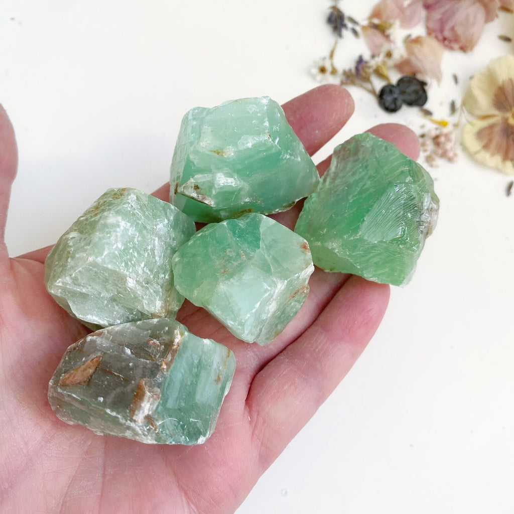 Emerald Calcite | Rough Rock