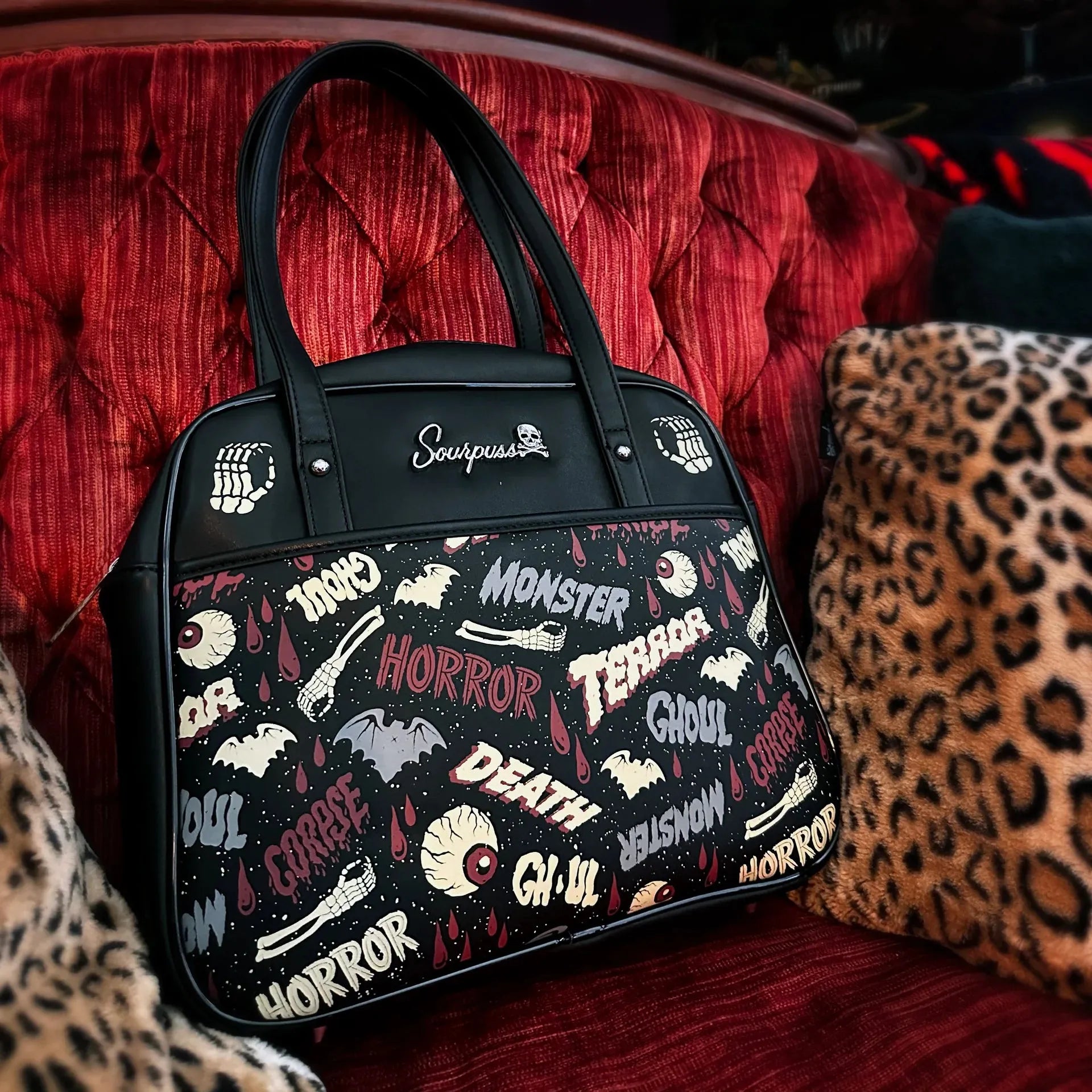 Oh The Horror Bowler Bag Sourpuss Glamore