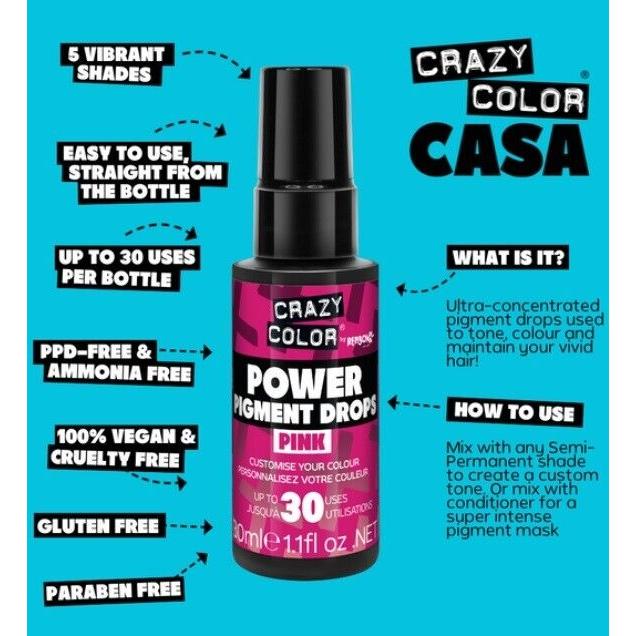 Crazy Color Power Pigment | PINK