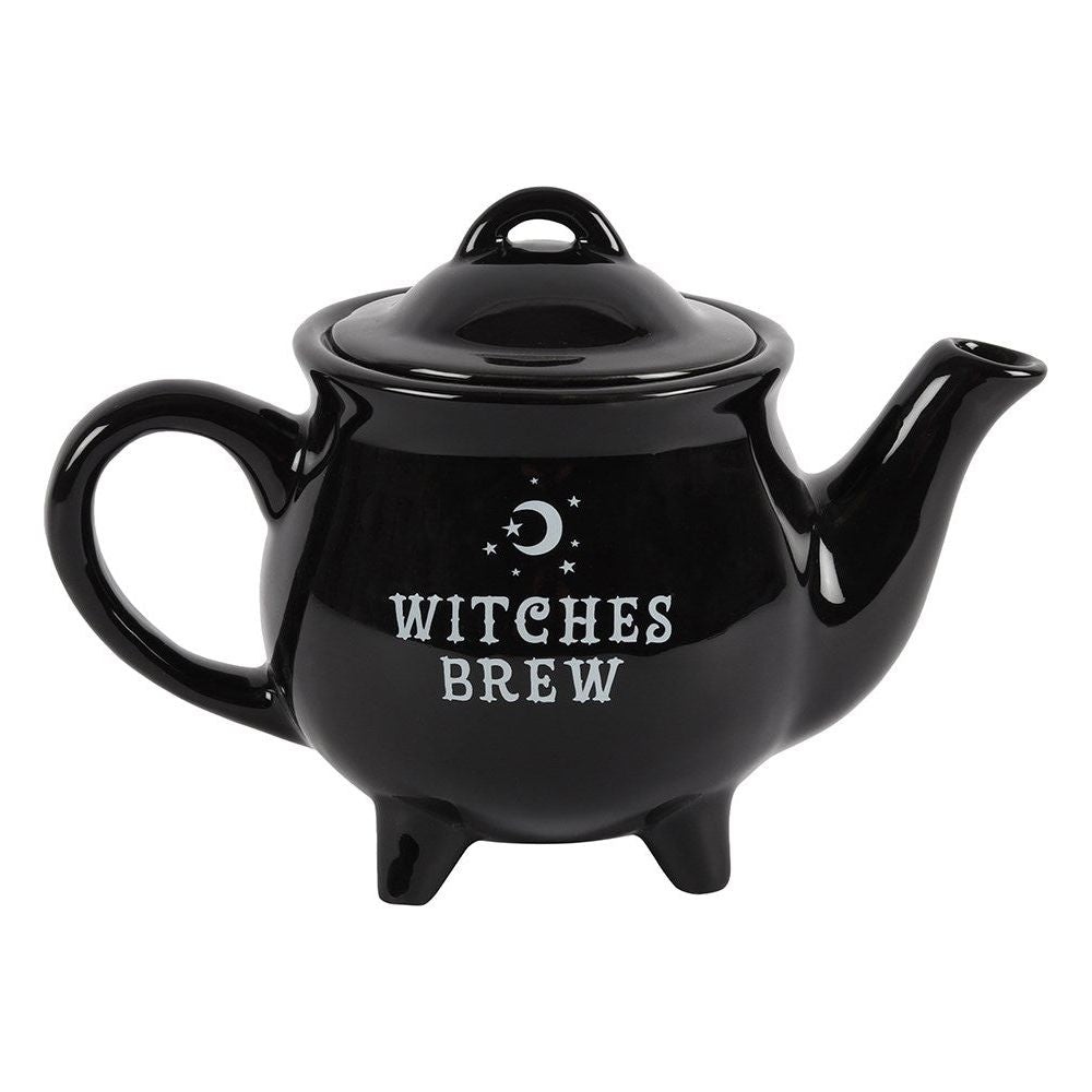 Witches Brew Ceramic | Black Teapot