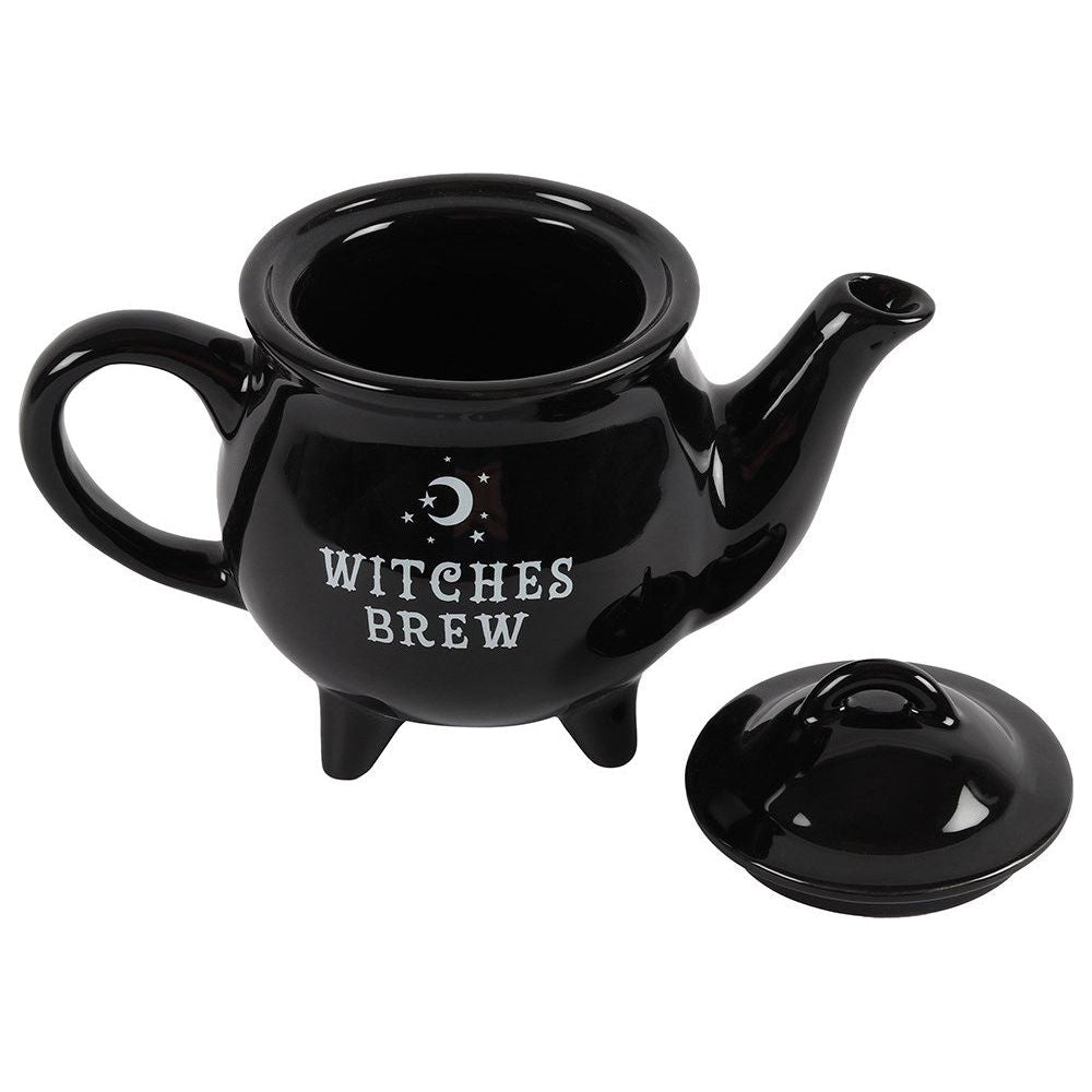 Witches Brew Ceramic | Black Teapot