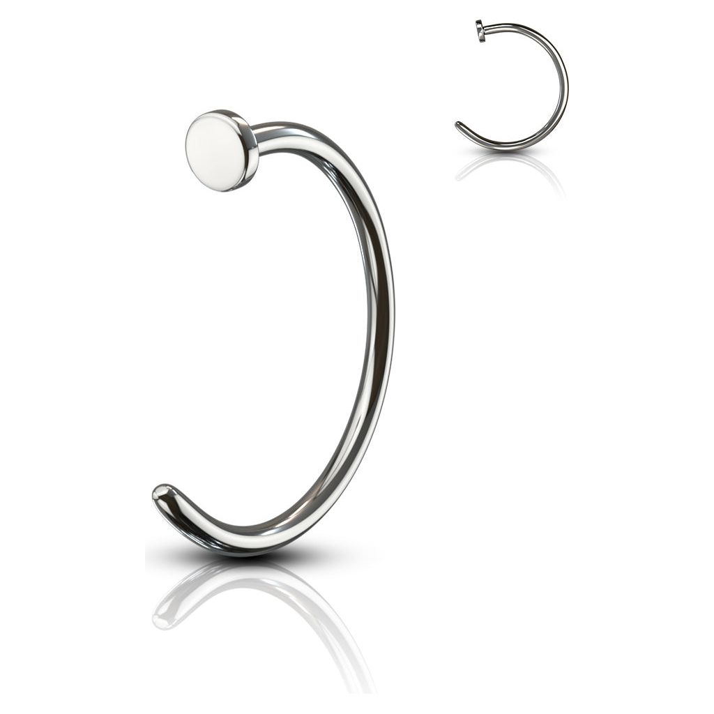 Implant Grade Titanium Nose Hoop Ring