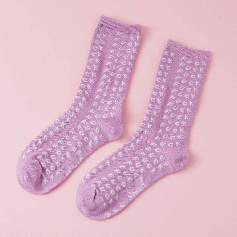 Fu%k Print Sweary | Socks