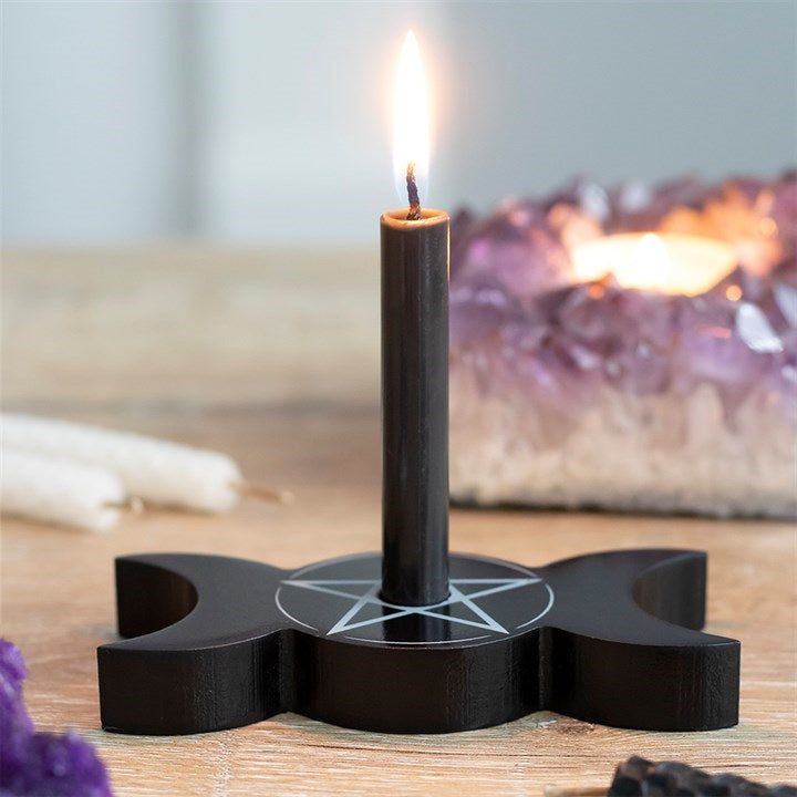 Triple Moon Spell l Candle Holder